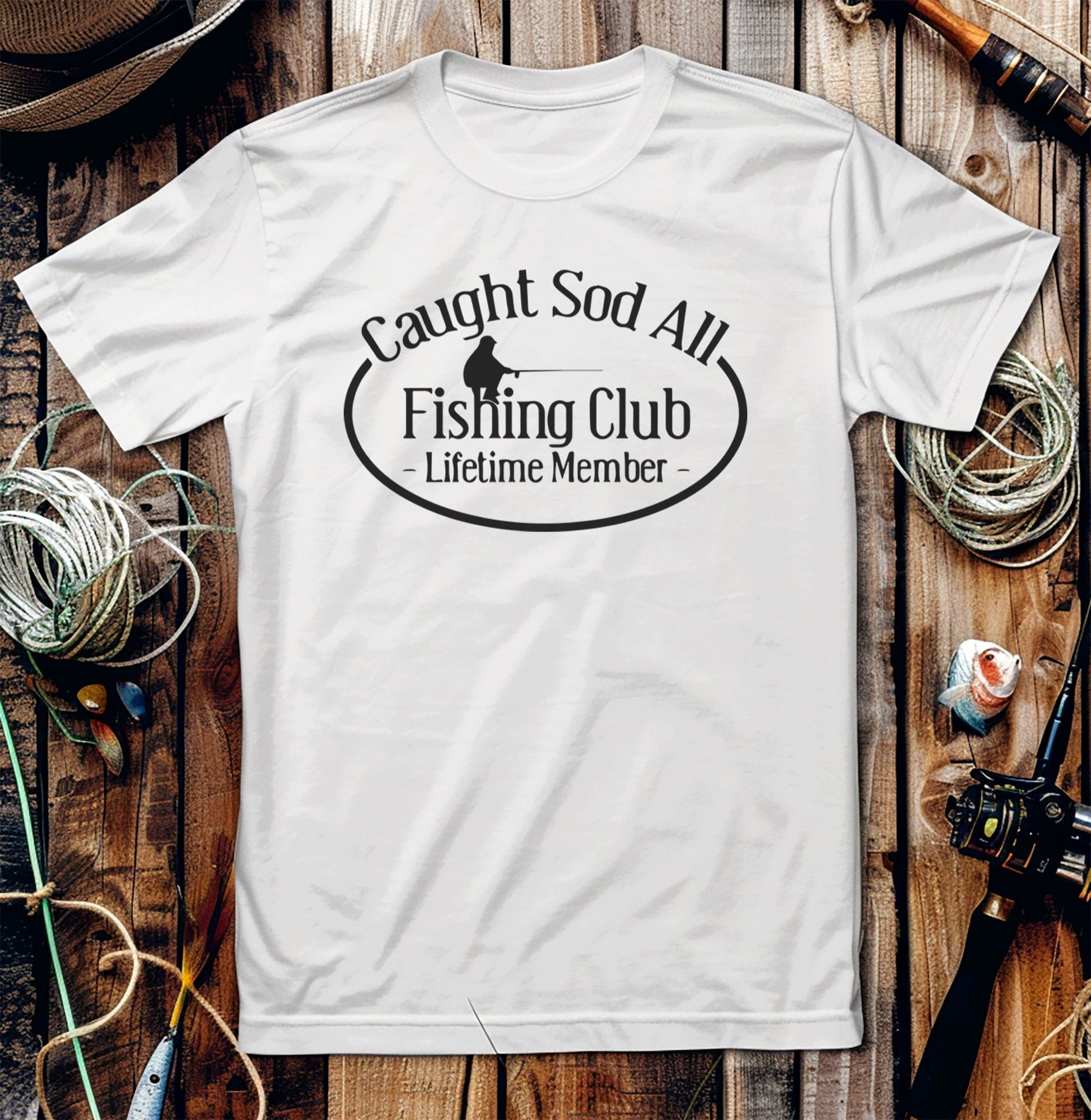 Caught Sod All  T-Shirt